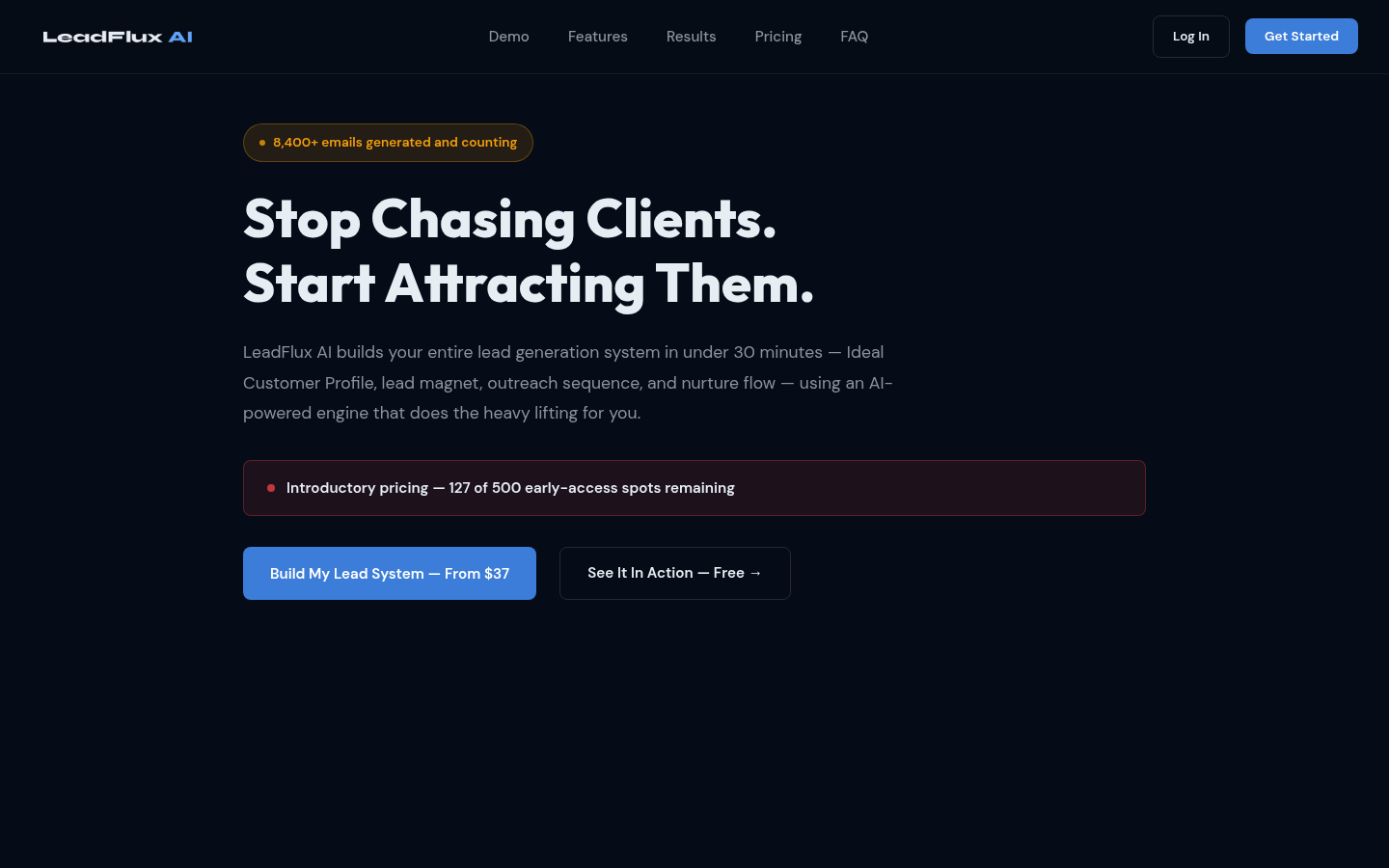 LeadFlux AI: Your Smart Shortcut to Hot Leads
