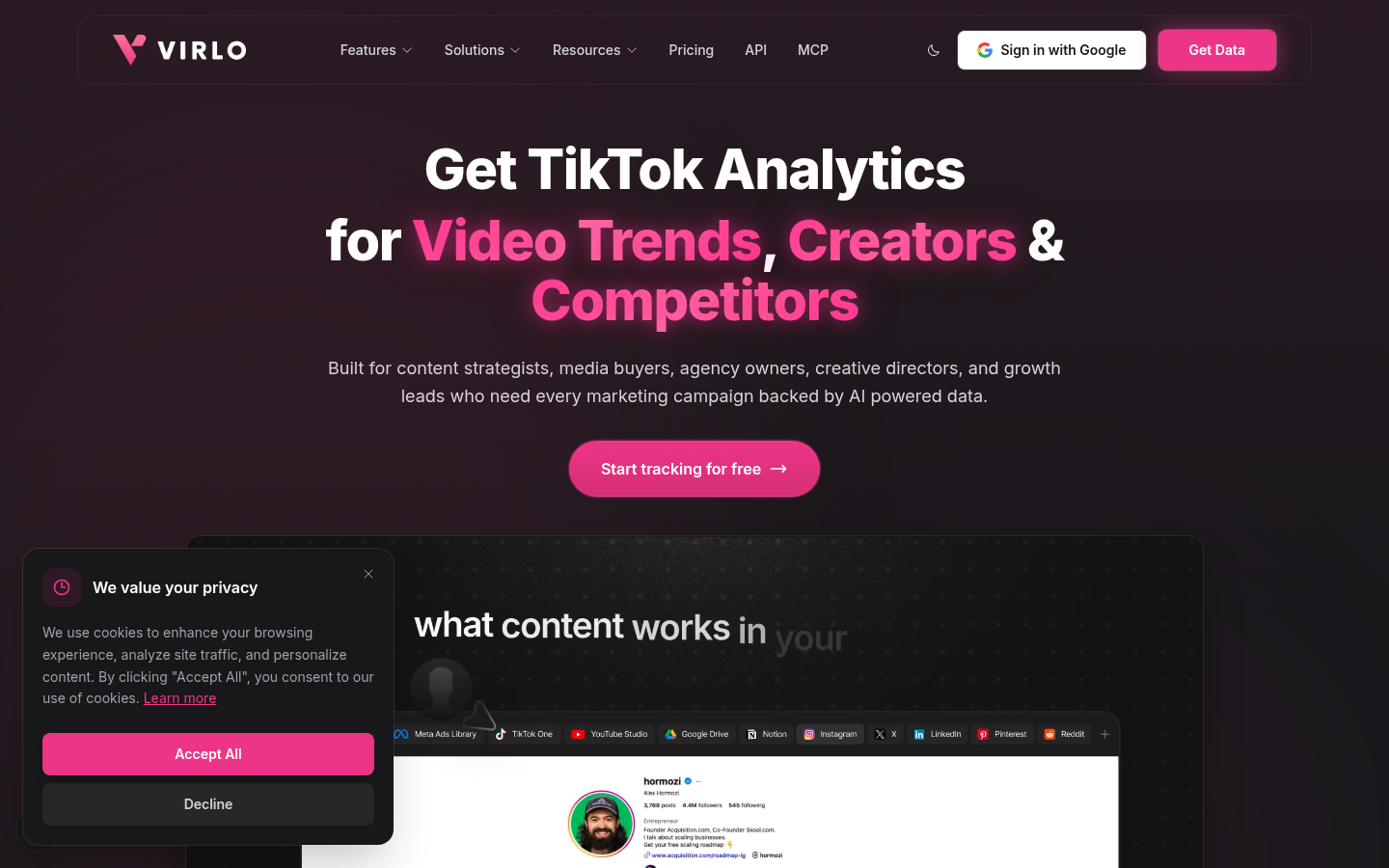 Nicolas Mauro: Your AI-Powered TikTok Trend Spotter