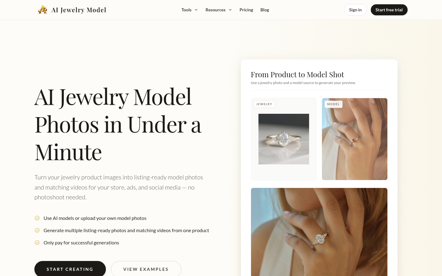 AI-Powered Jewelry Visualizer for Stunning Product Displays
