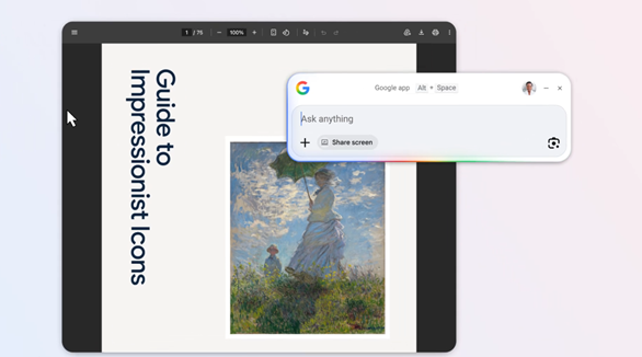 Google's New Windows AI App Lets You Search with Just Two Keystrokes