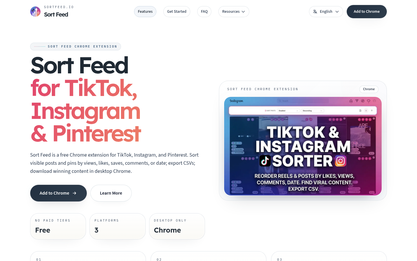 Sort Feed: Your Smart Social Media Content Organizer