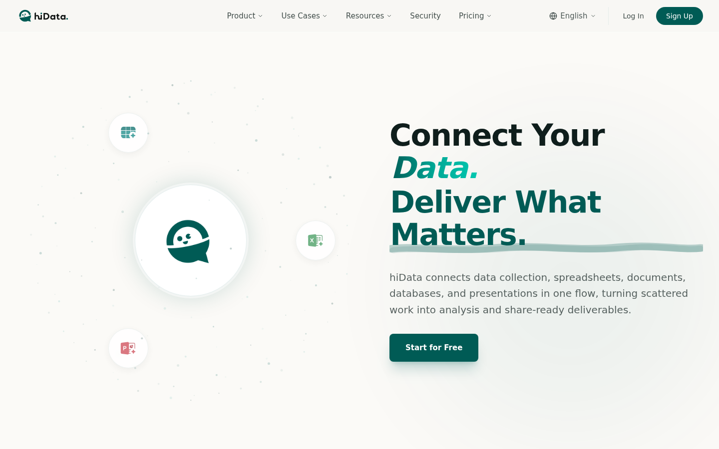 hiData: Your All-in-One AI Workspace for Smarter Data Handling