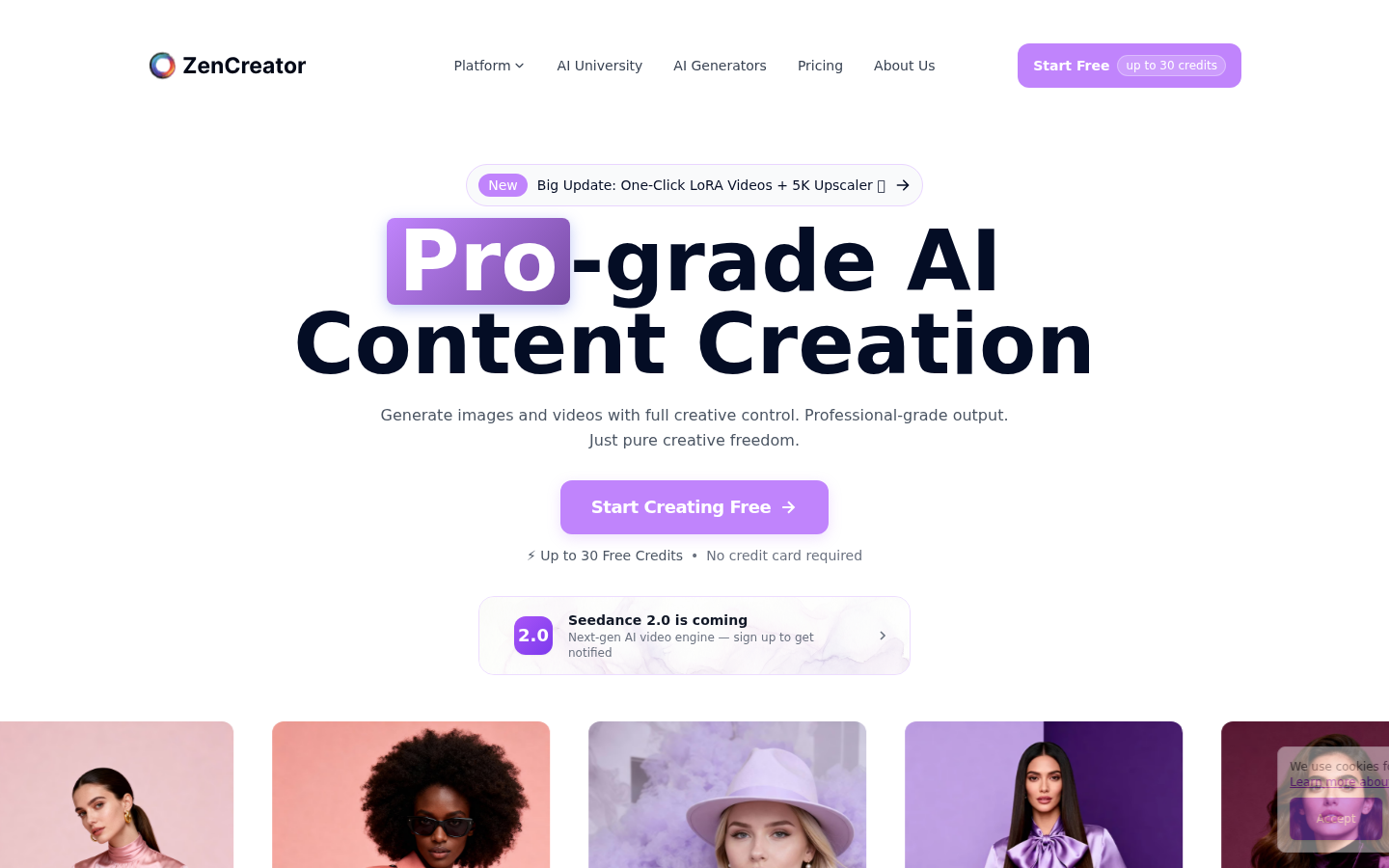 ZenCreator：释放无限视觉叙事能力的AI驱动画布