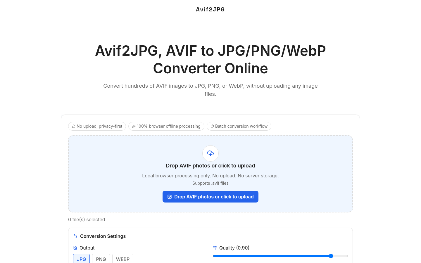 Effortlessly Convert AVIF Images to JPG with This Handy Tool