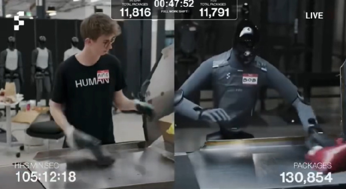 Human Worker Edges Out Robot in Marathon Sorting Challenge